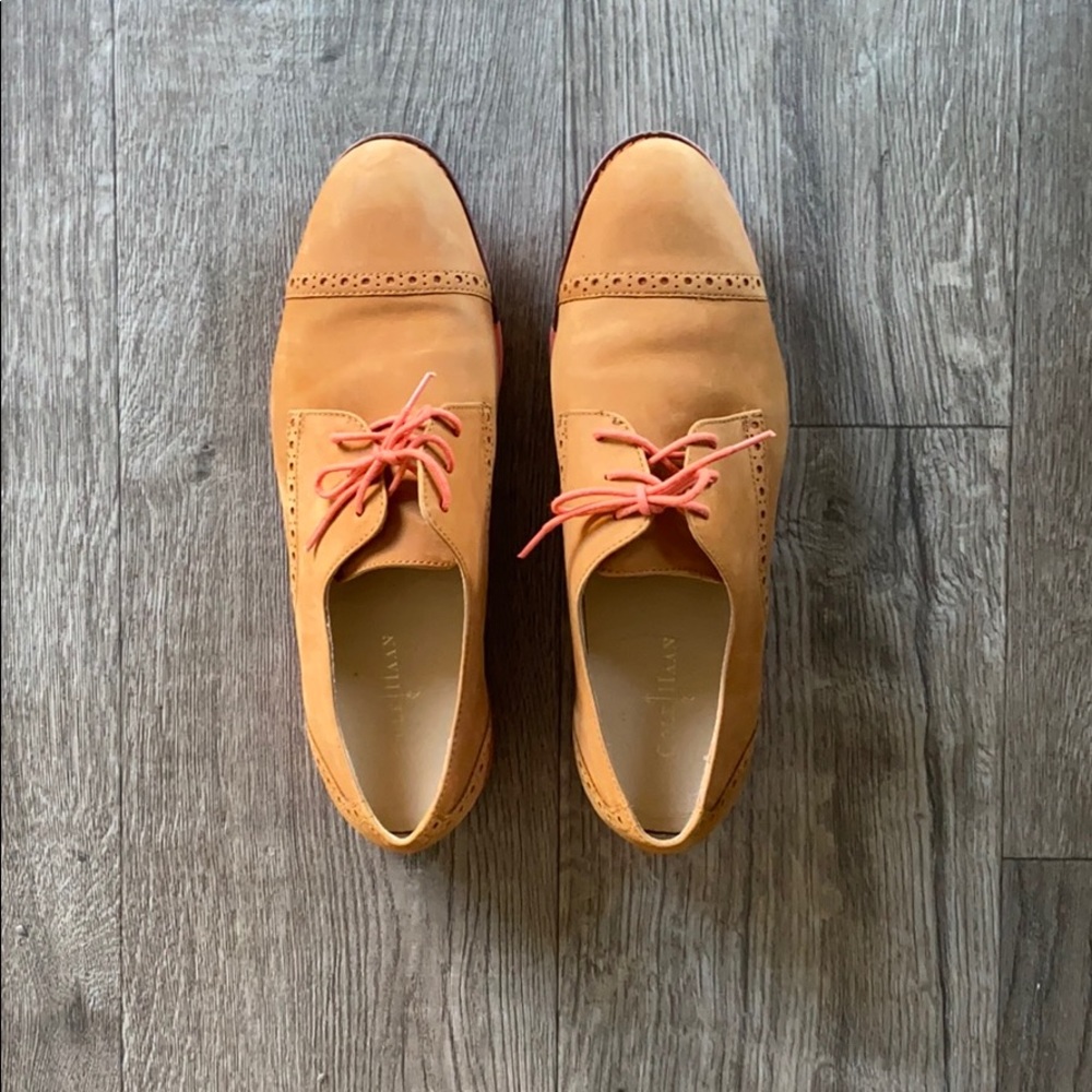 Cole Haan Gramercy Oxford Wingtip Tan